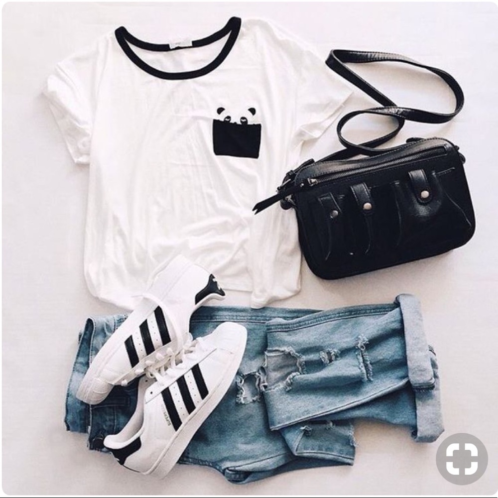 CUTE TUMBLR PANDA SHIRT